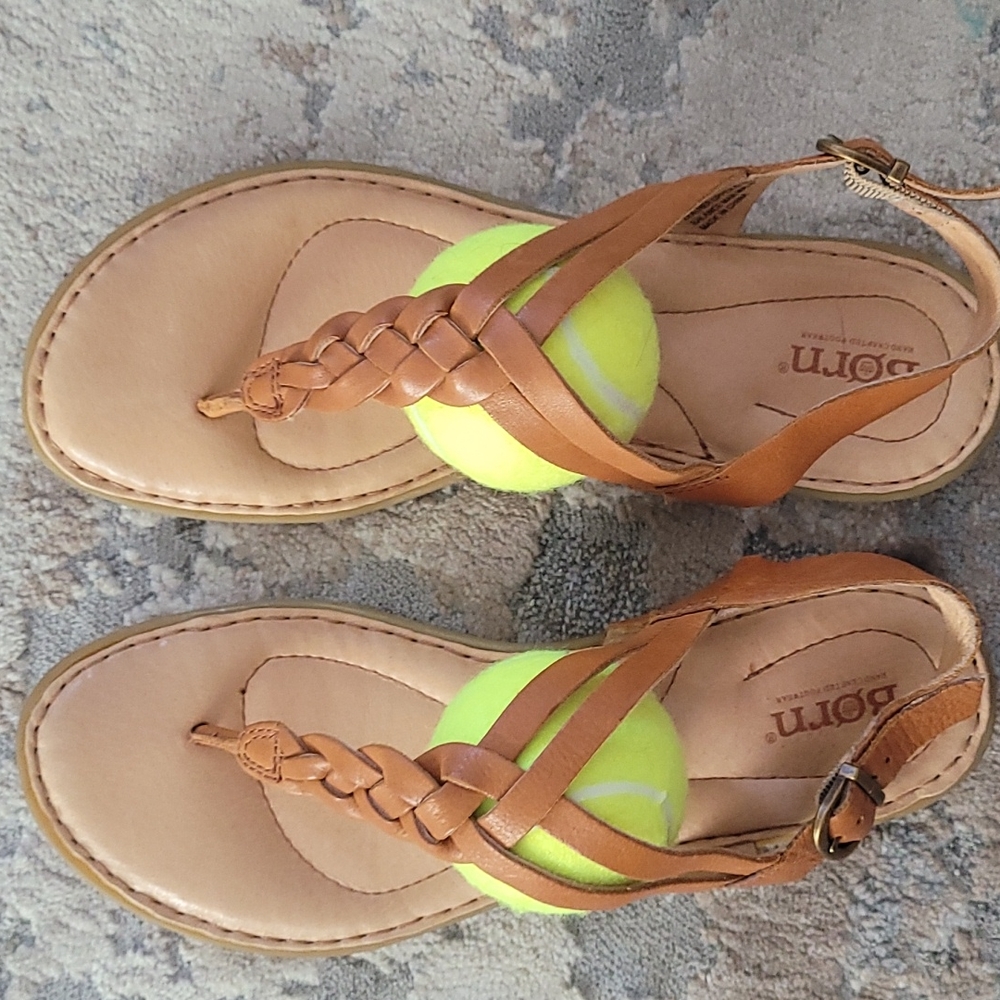 Born leather sandals